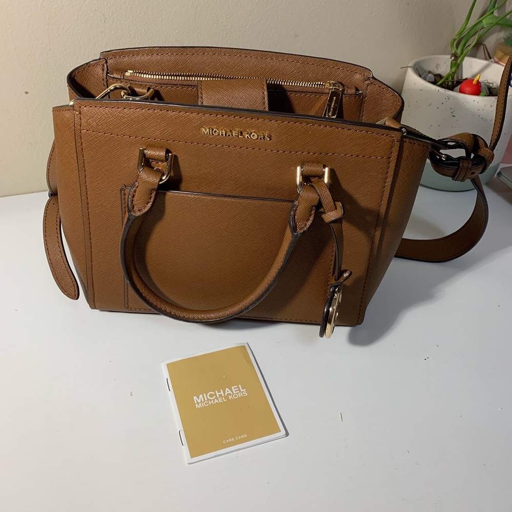 Medium Brown Michael Kors Crossbody